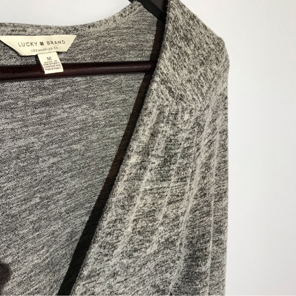 👗Lucky Brand Wrap Dress Grey. Size M - Picture 6 of 14